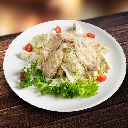 Салат «Цезарь» с курицей