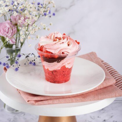 Трайфл "Клубника со сливками"