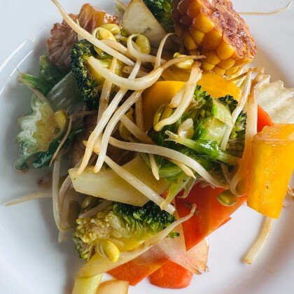 #50 Жареные овощи в соусе