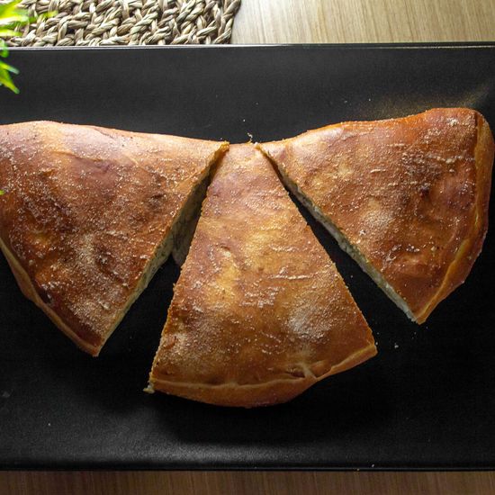 Бекон уголки сырные