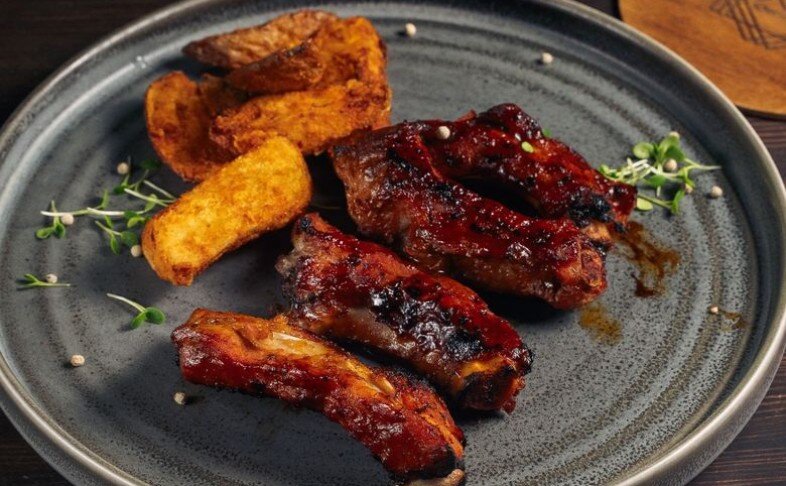 Свиные ребра "Барбекю"