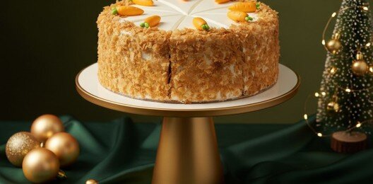 Морковный с карамелью