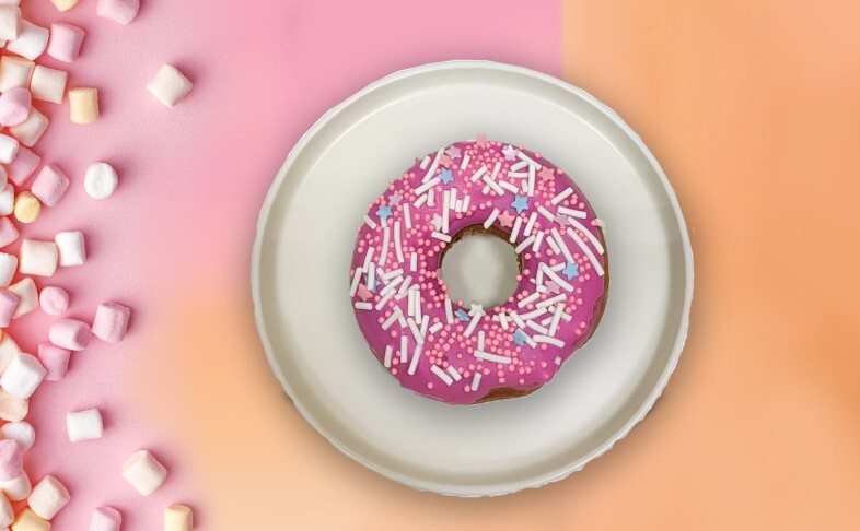 Пончик в шоколаде