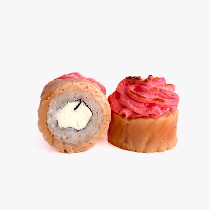 Запечённый ролл «Филадельфия hot»