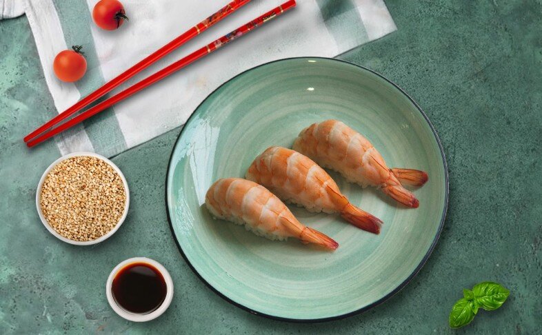 Суши Креветка 3 шт