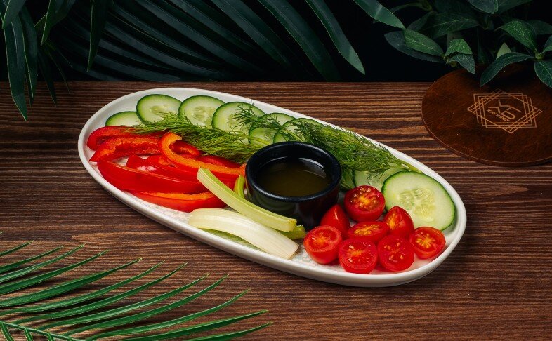 Овощная тарелка