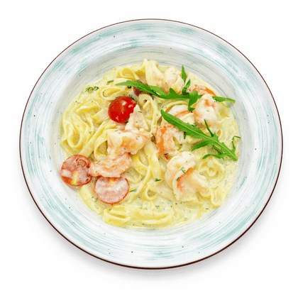 Тальятелле с креветками, 300г