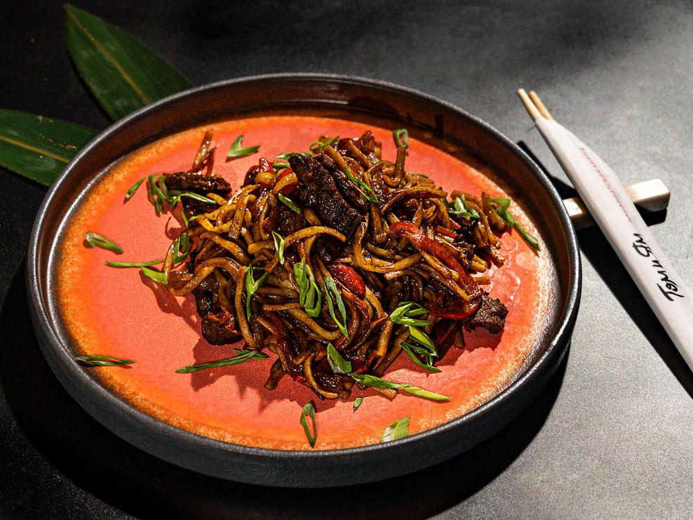 Блюдо недели! Говядина по-пекински в перечном соусе