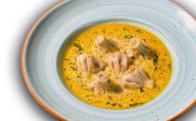 Суп-хинкали