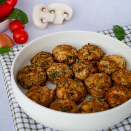 Шампиньоны фаршированные (по предзаказу)