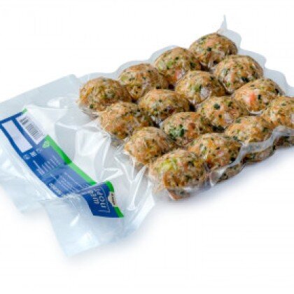 Фрикадельки с брокколи из лосося 1/480