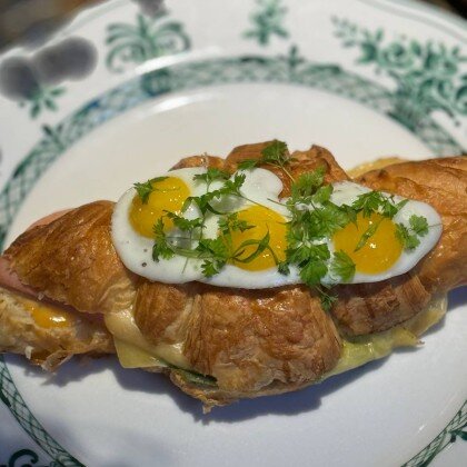 Французский завтрак Крок-мадам