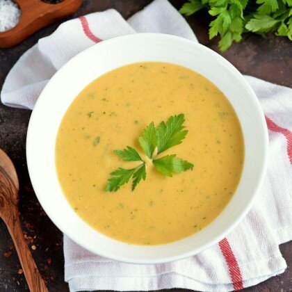 Суп пюре овощной (постный)