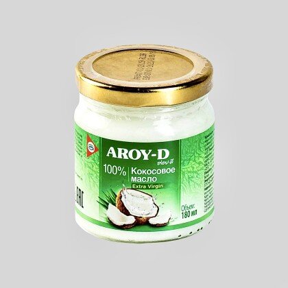Масло кокосовое 100% 0,18л