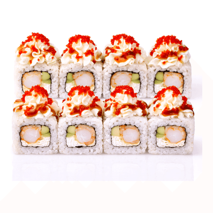 Ролл с Креветкой и Тунцом, 8 шт (200 г)