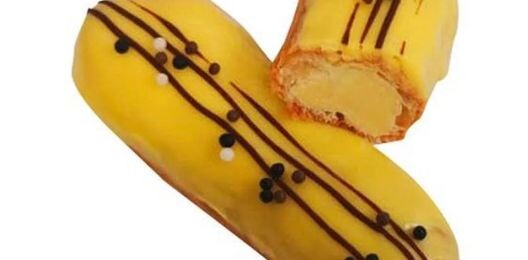 Эклер Фруктовый (манго-маракуйя)