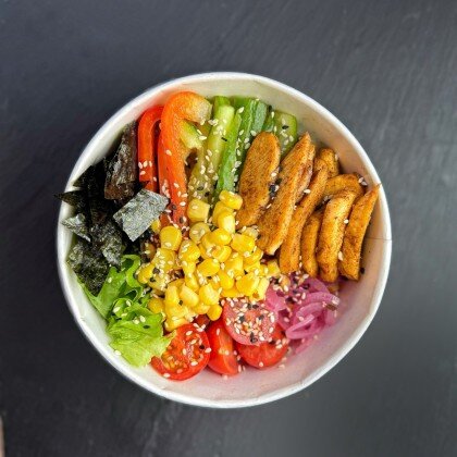 Поке с курицей