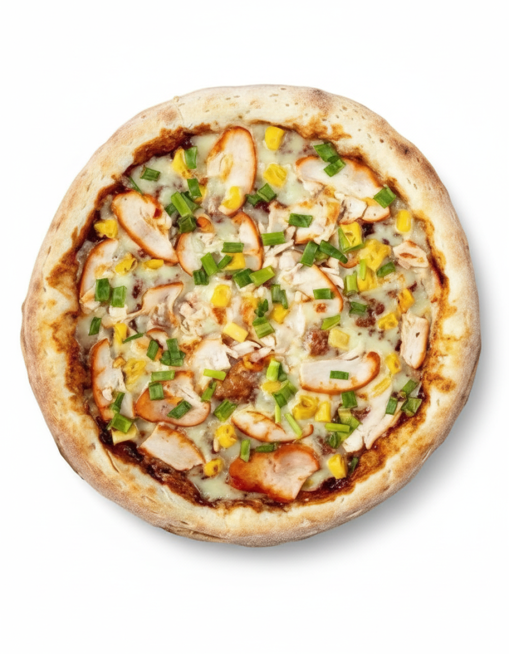 Пицца «Гавайский цыплёнок барбекю»