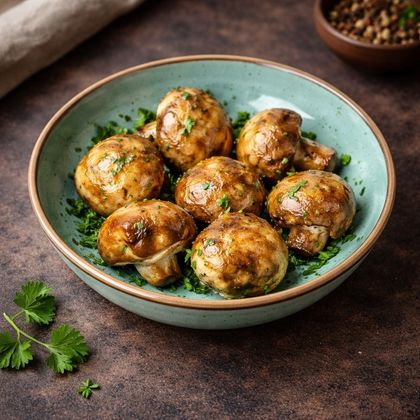 Шампиньоны жареные