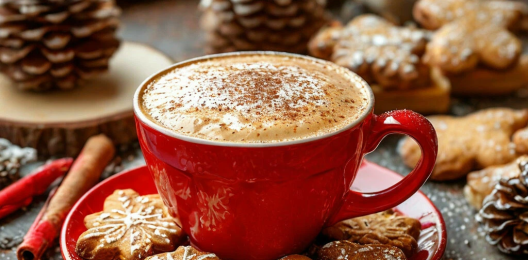 Имбирно пряничный латте