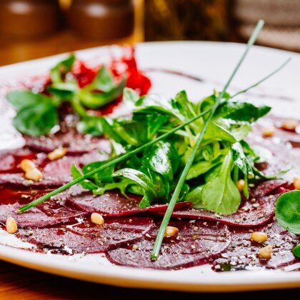 Карпаччо из свеклы
