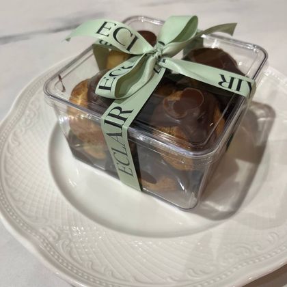 Профитроли в шоколаде