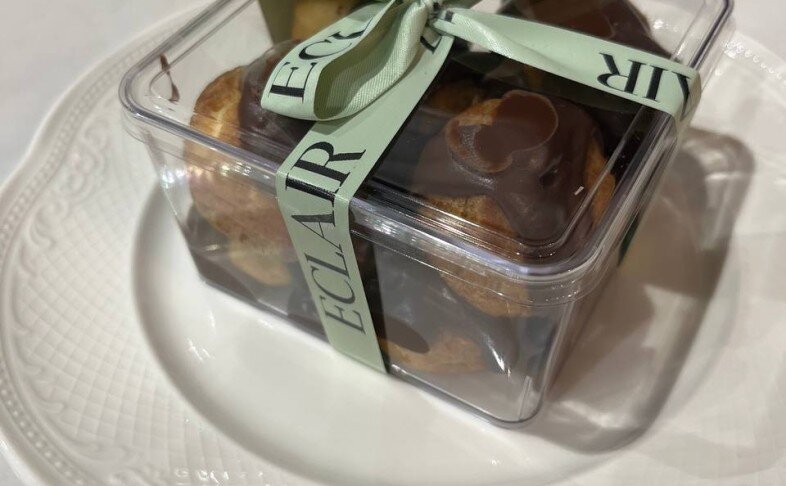 Профитроли в шоколаде