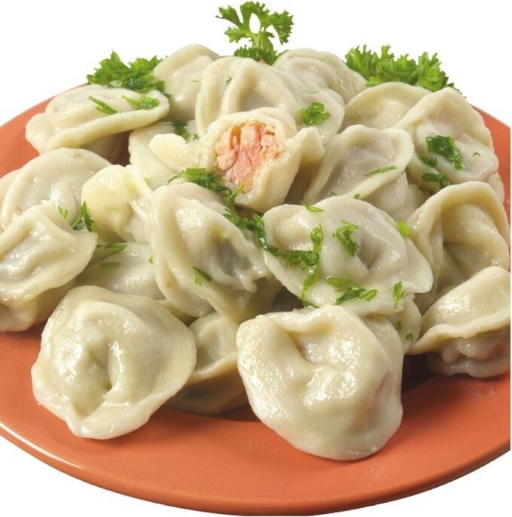 ПЕЛЬМЕНИ С КЕТОЙ