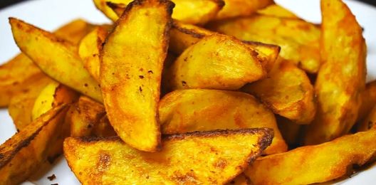 Картофель запеченный ломтиками (вес 150 гр)