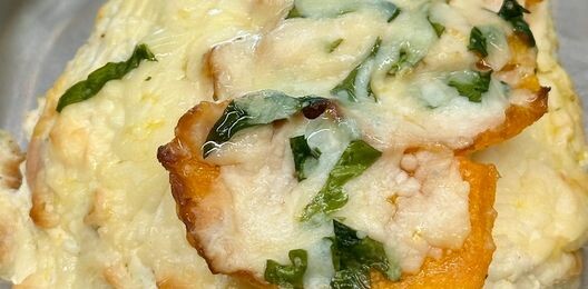 Горбуша с овощами в фольге (цена за 100гр)