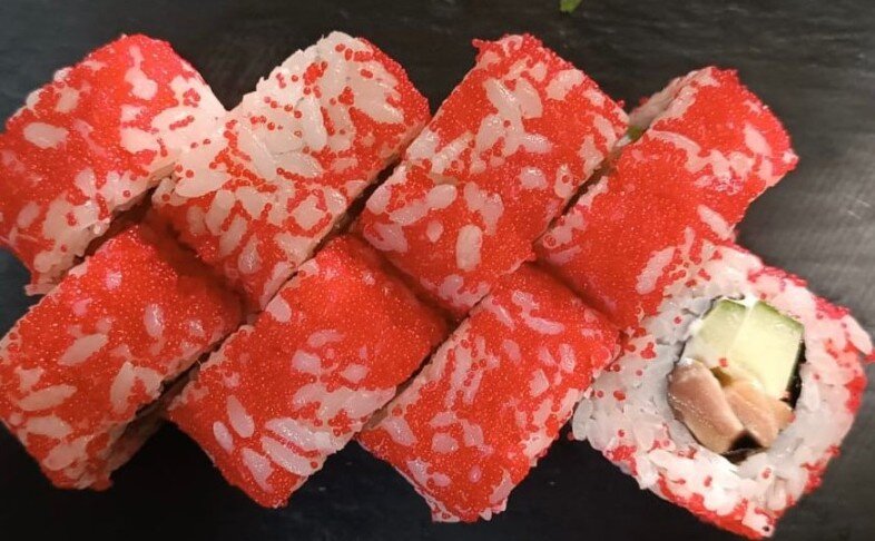 Калифорния с лососем