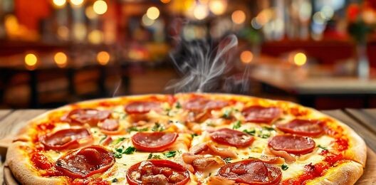 Пицца Мясное удовольствие 25 см