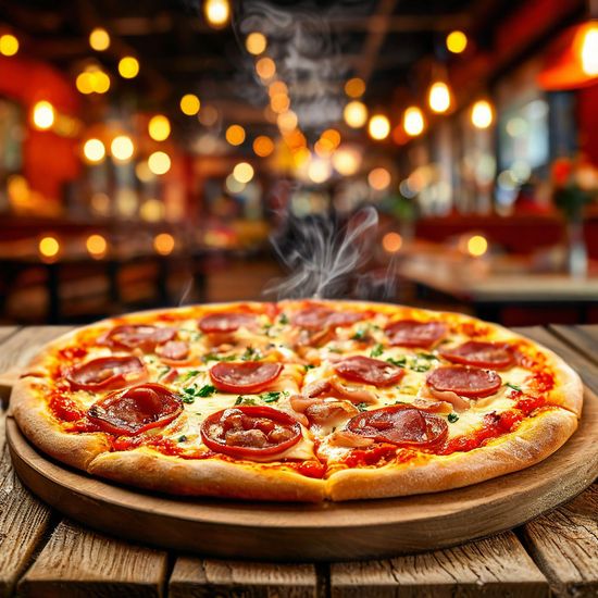 Пицца Мясное удовольствие 25 см