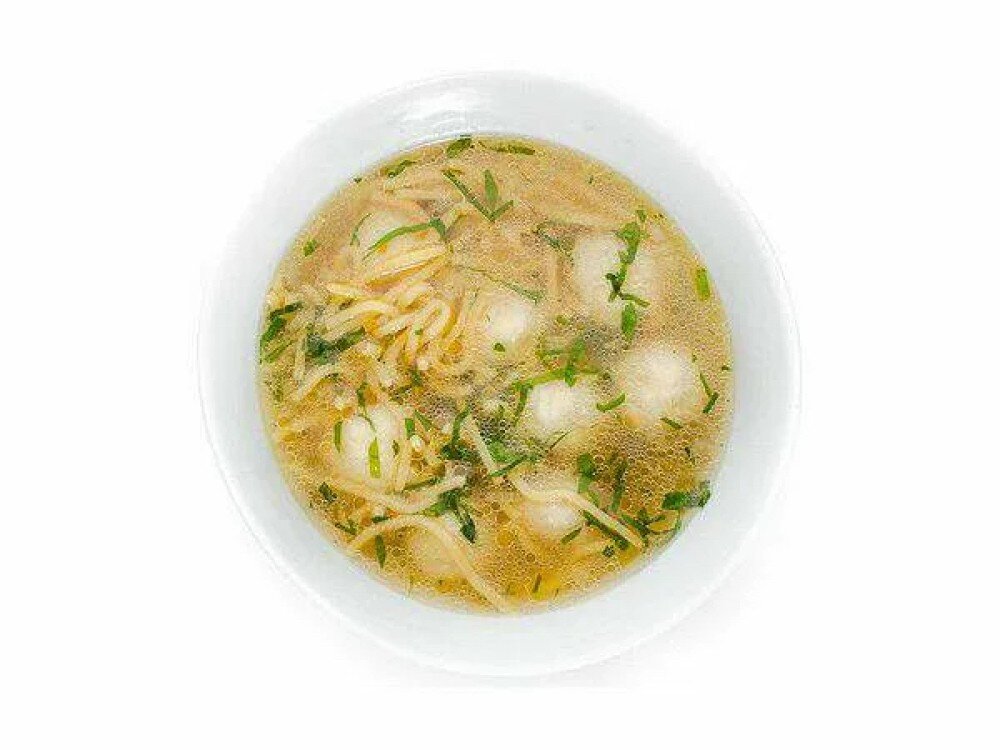 Суп с фрикадельками