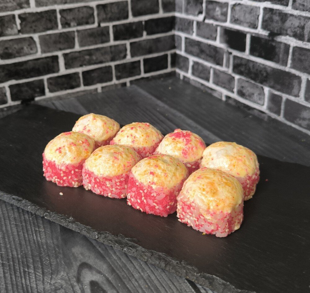 Ролл "Запечённый с гребешком"