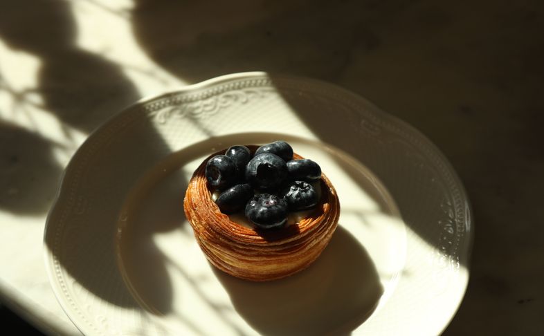 Дэниш голубика-белый шоколад