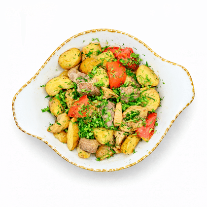 Свинина с овощами, 300 г