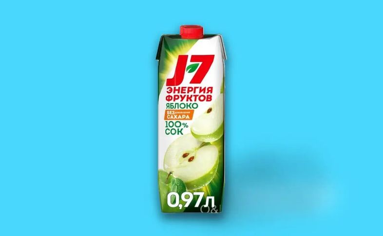 Сок J7 яблочный