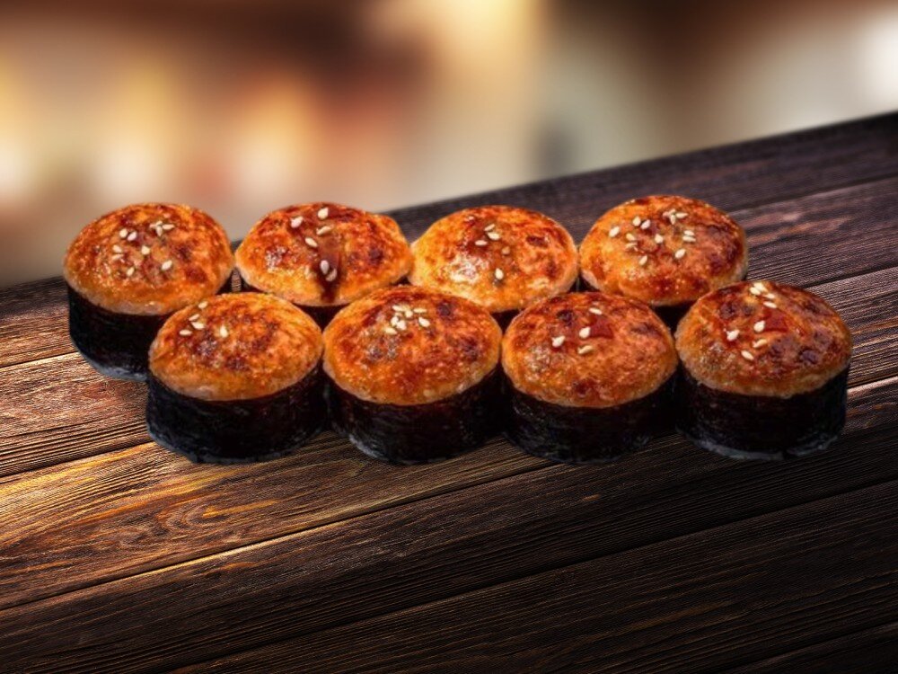 Запеченный ролл Осака