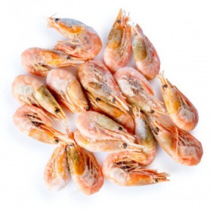 Креветка холодноводная в/м в панцире 70/90 450 гр