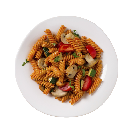 Паста «Цыплёнок и грибы»