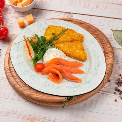 Картофельные драники с форелью, 230 г