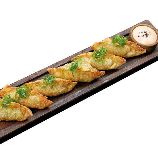 Китайские пельмени фри со свининой