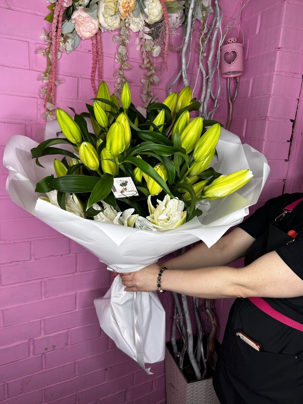 Букет лилий 7шт