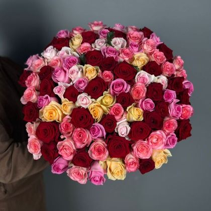 Роза микс* (60-70см), 15шт