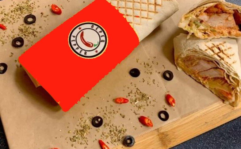 Шаурма Перец с креветками