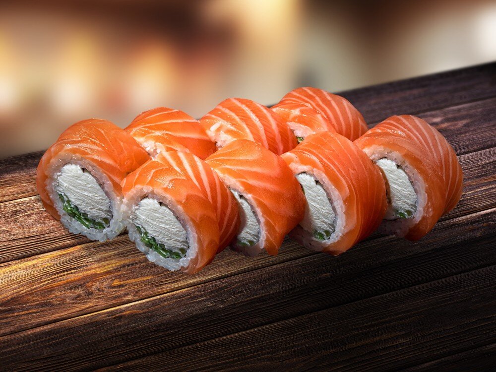 Филадельфия с лососем