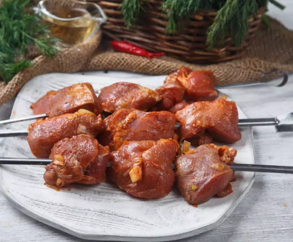 ШАШЛЫК ИЗ ПОРОСЕНКА В КАВКАЗСКОМ МАРИНАДЕ