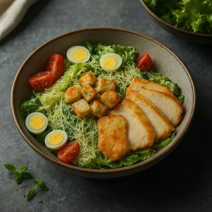 Цезарь с курицей