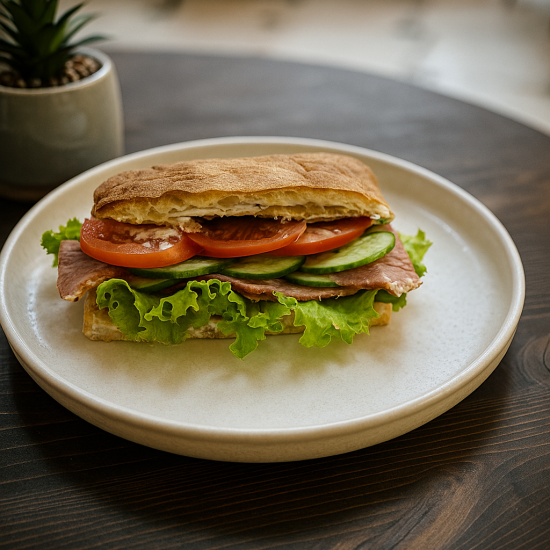 Чиабатта с говядиной